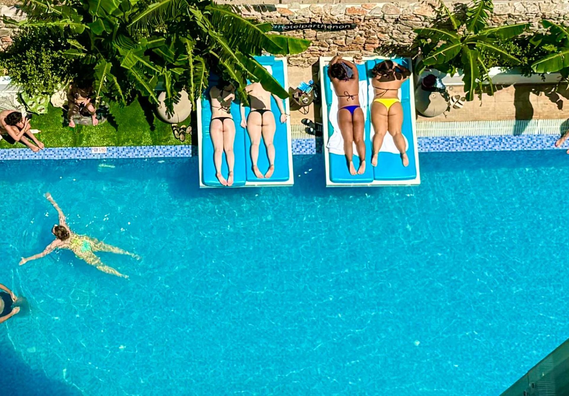 Hotel Parthenon Rodos City Rhodes City Exteriér fotografie